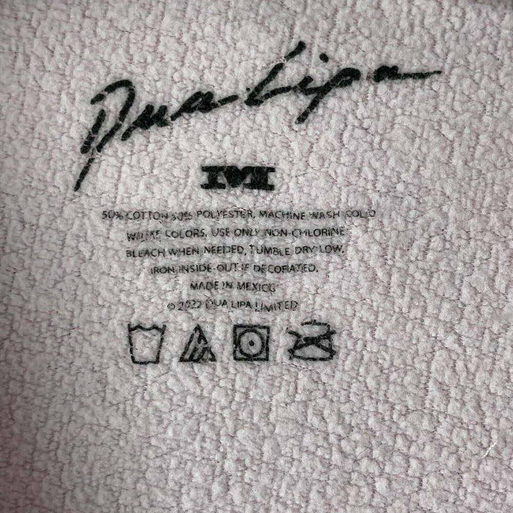 Dua Lipa Merch Full Zip Hoodie - Picture 6 of 10